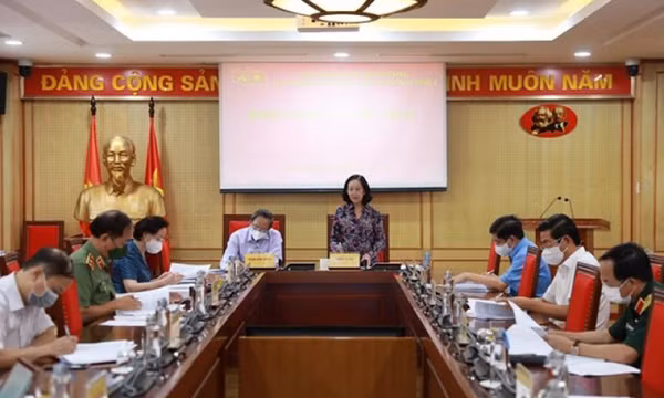 Phiên họp thứ nhất BCĐ xây dựng Đề án trình Hội nghị TW 5 khóa XIII