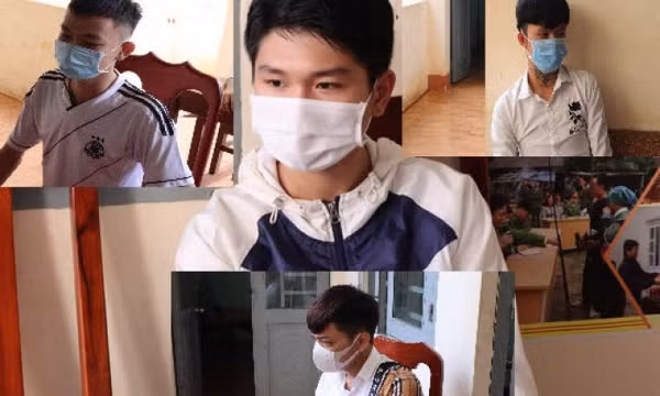 Xử phạt 4 thanh, thiếu niên tụ tập ăn nhậu trong thời gian giãn cách