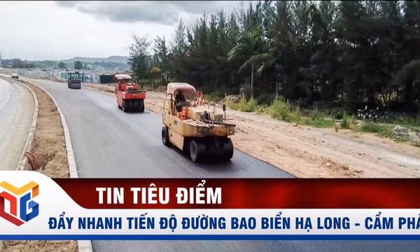 Đẩy nhanh tiến độ đường bao biển Hạ Long - Cẩm Phả