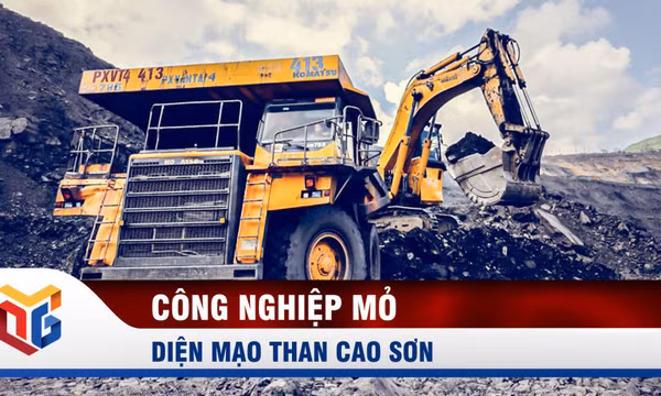 Diện mạo mới của Than Cao Sơn