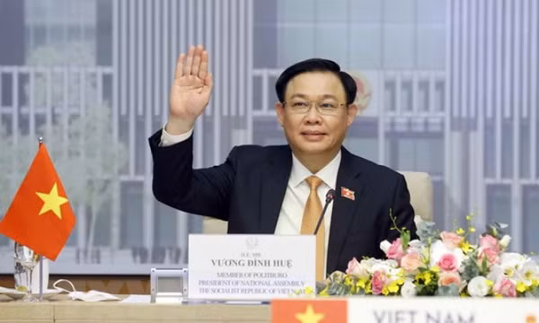 Chủ tịch Quốc hội Việt Nam và Thái Lan hội đàm trực tuyến