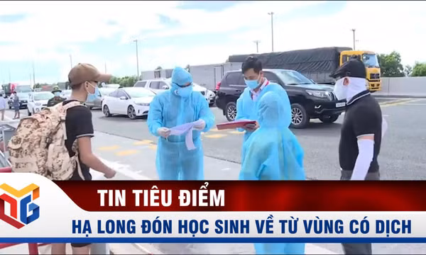 TP Hạ Long: Đón học sinh ở ngoài tỉnh trở về chuẩn bị cho năm học mới