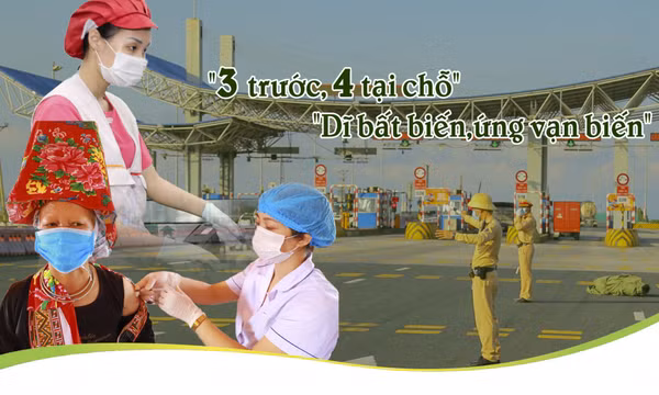 "3 trước, 4 tại chỗ" - "Dĩ bất biến, ứng vạn biến"
