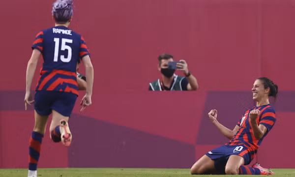 Thắng Úc 4-3, tuyển nữ Mỹ giành huy chương đồng Olympic Tokyo