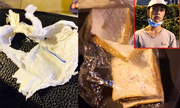 Nhét ma tuý đá vào bánh mỳ chuyển vào khu vực cách ly