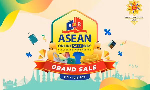 300 doanh nghiệp tham gia ngày mua sắm trực tuyến ASEAN Online sale day 2021