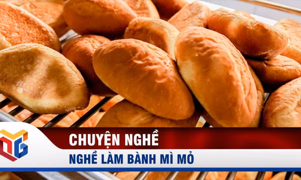 Nghề làm bánh mì mỏ