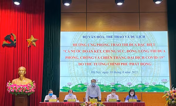 Ngành Văn hóa phát động phong trào thi đua phòng, chống dịch Covid-19