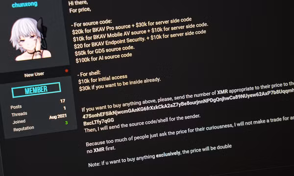 Hacker vụ Bkav nhận là người Việt, đang sống ở nước ngoài
