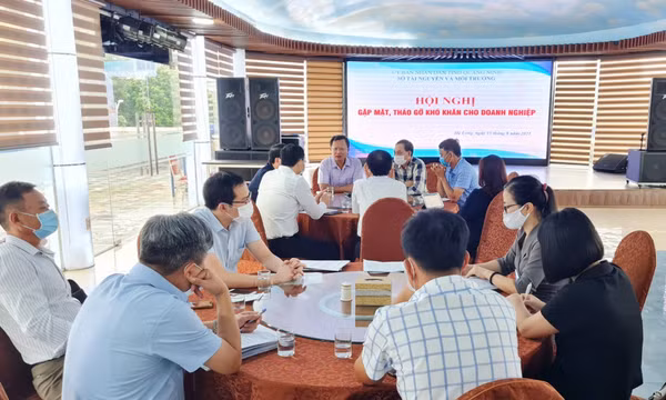 Tháo gỡ khó khăn cho các doanh nghiệp sản xuất vật liệu xây dựng tại TX Đông Triều