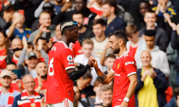 Kết quả MU 5-1 Leeds: Pogba và Bruno thăng hoa trong ngày ra mắt Sancho và Varane