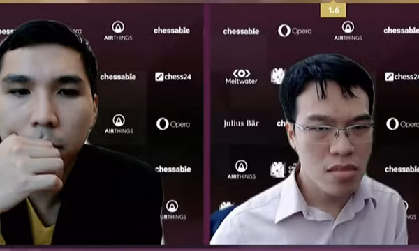 Quang Liêm suýt tạo bất ngờ ở chung kết Chessable Masters
