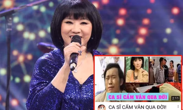 Ca sĩ Cẩm Vân lên tiếng khi bị đồn qua đời