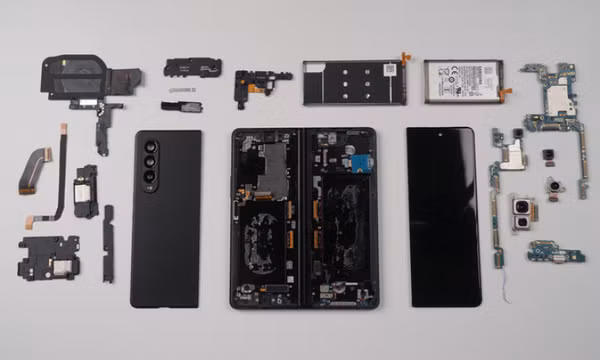 Galaxy Z Fold3 lần đầu được "mổ bụng" tại Việt Nam, hé lộ bí mật của camera ẩn dưới màn hình