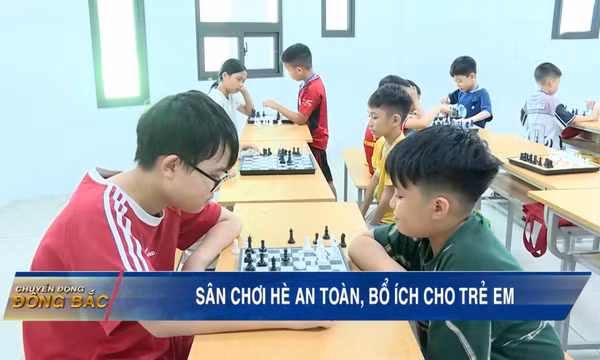 Sân chơi hè an toàn, bổ ích cho trẻ em