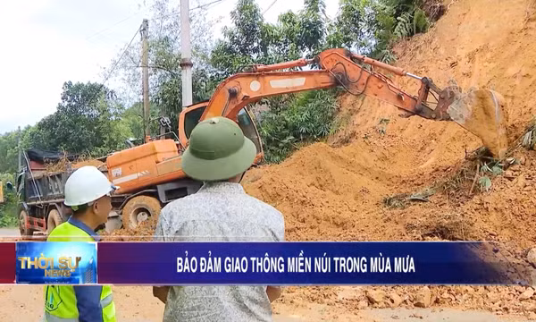 Bảo đảm giao thông miền núi trong mùa mưa