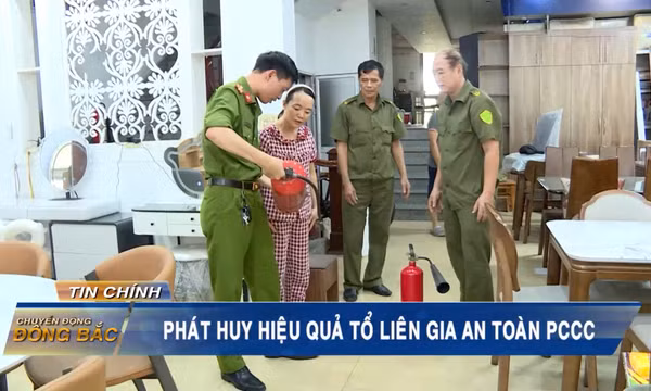 Phát huy hiệu quả tổ liên gia an toàn PCCC 