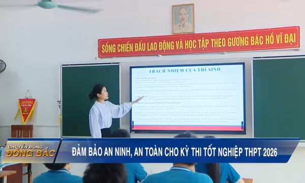 Đảm bảo an ninh, an toàn cho kỳ thi tốt nghiệp THPT 2026