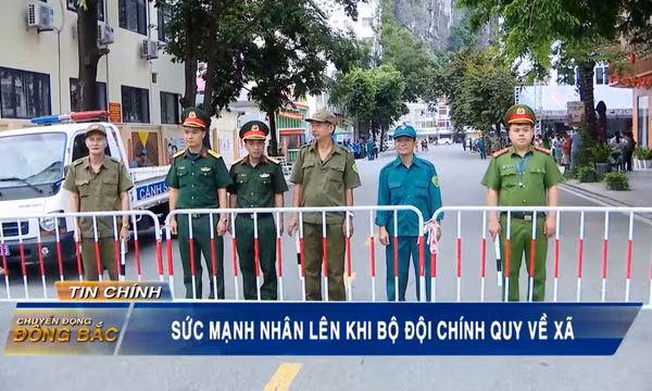 Sức mạnh nhân lên khi bộ đội chính quy về xã