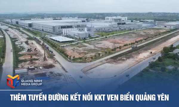 Thêm tuyến đường kết nối KTT ven biển Quảng Yên