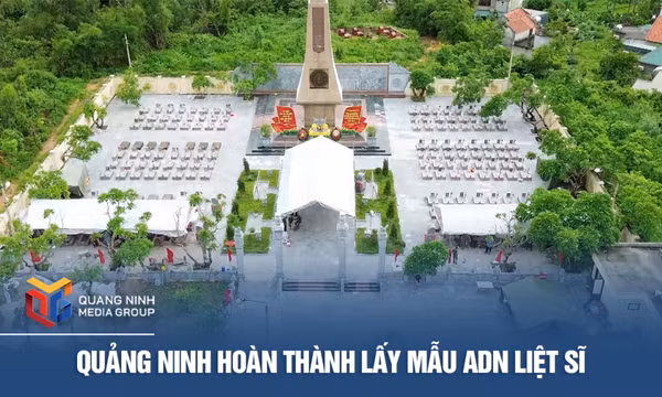 Quảng Ninh hoàn thành lấy mẫu ADN liệt sĩ