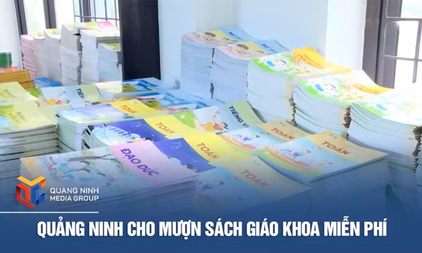 Quảng Ninh cho mượn sách giáo khoa miễn phí 