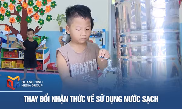 Thay đổi nhận thức về sử dụng nước sạch