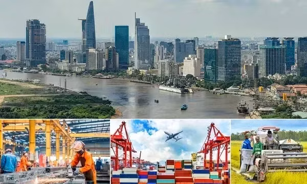 Nâng mục tiêu tăng trưởng GDP 2025 lên trên 8%