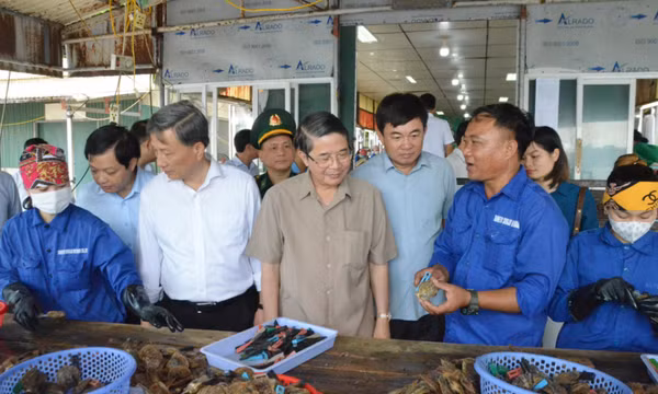 Phó Chủ tịch Quốc hội Nguyễn Đức Hải làm việc với tỉnh Quảng Ninh về phát triển kinh tế biển