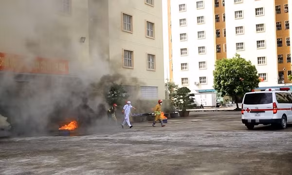 Diễn tập chữa cháy, cứu nạn cứu hộ