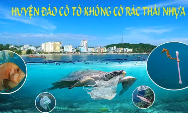 Huyện đảo không rác thải nhựa