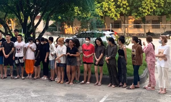 Ninh Bình bắt giữ 66 đối tượng tụ tập sử dụng trái phép chất ma túy