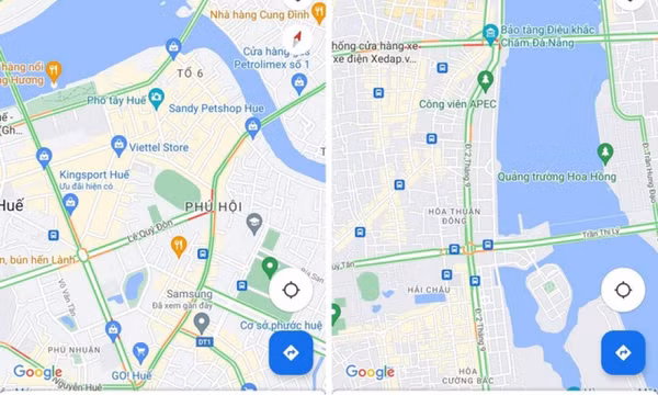 Google Maps thêm tính năng tránh tắc đường tại Việt Nam