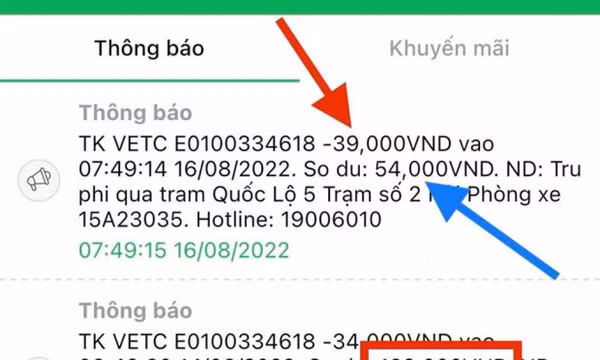 VETC lên tiếng khi bị chủ xe tố trừ tiền 2 lần trong tài khoản