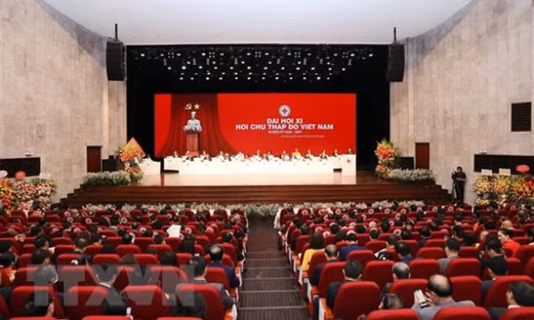 Khai mạc Đại hội đại biểu Hội Chữ thập Đỏ Việt Nam lần thứ XI
