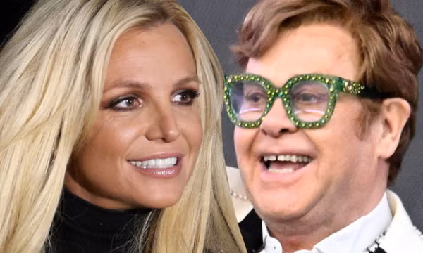 "Huyền thoại âm nhạc" Elton John xác nhận hợp tác với Britney Spears