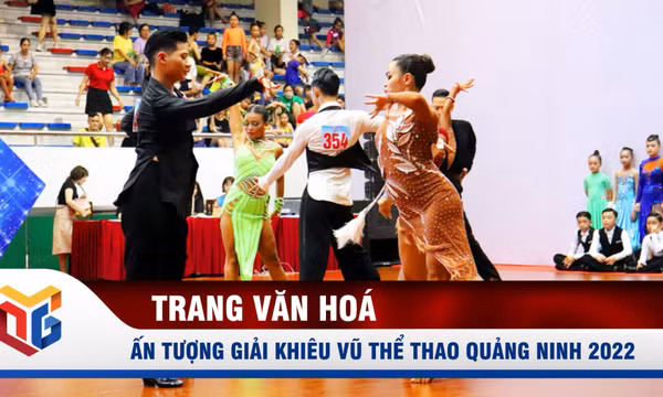 Ấn tượng giải khiêu vũ thể thao Quảng Ninh 2022
