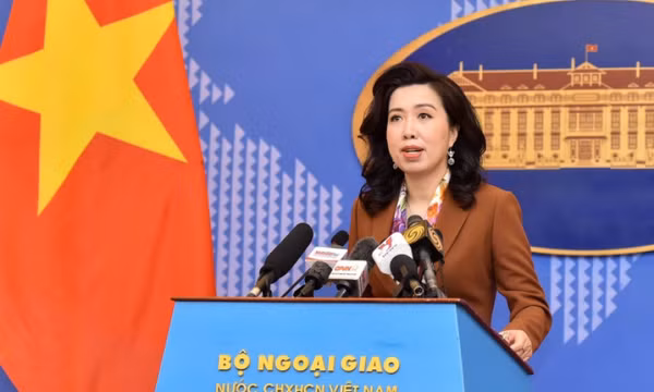 Việt Nam lên tiếng về tình hình eo biển Đài Loan hiện nay