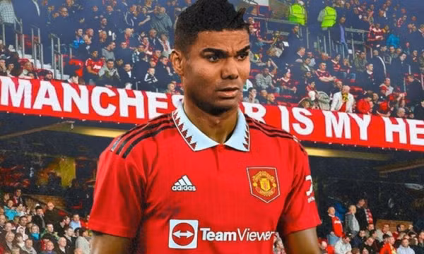 Man Utd chốt số áo huyền thoại cho Casemiro