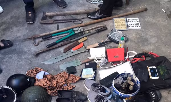 Hải Phòng: Bắt giữ 3 đối tượng chuyên cướp giật giữa ban ngày