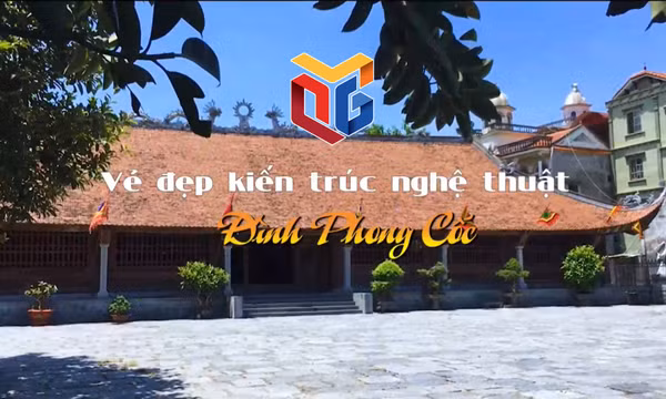Vẻ đẹp kiến trúc nghệ thuật Đình Phong Cốc