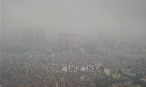 Chất lượng không khí tại Bắc Bộ rất có hại cho sức khỏe