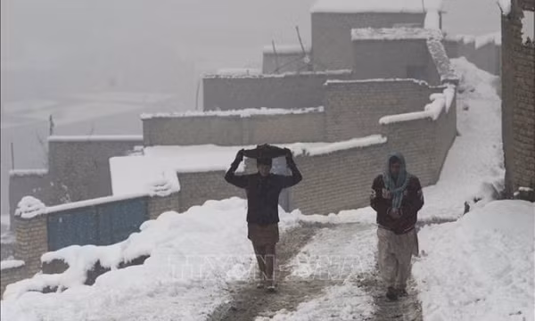 Lạnh giá khắc nghiệt kéo dài tại Afghanistan khiến ít nhất 70 người thiệt mạng