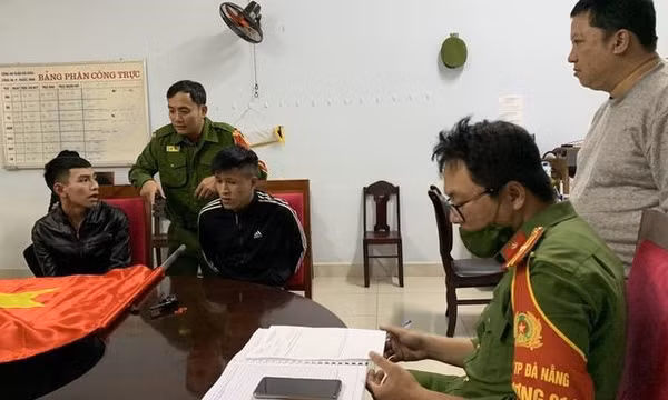 Hai thanh niên bắn súng pháo khiêu khích lực lượng đặc biệt Công an Đà Nẵng
