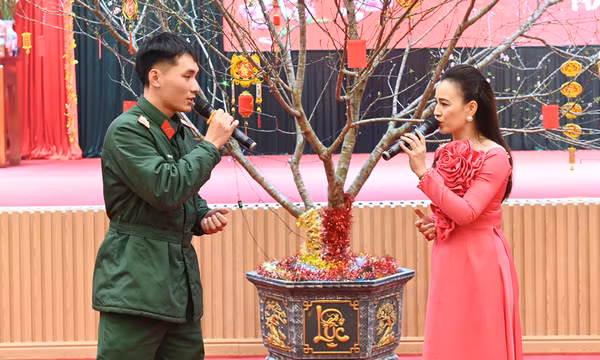Bộ CHQS tỉnh Quảng Ninh: Tổ chức chương trình đón giao thừa cho bộ đội xuân Quý Mão 2023