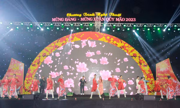 Chương trình văn nghệ mừng Đảng - mừng Xuân Quý Mão 2023