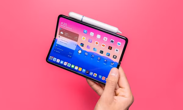 Apple phát triển màn hình gập tự phục hồi