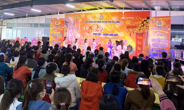 Chăm lo Tết cho công nhân