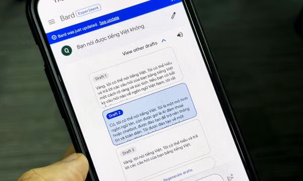 Siêu AI của Google có thể nói tiếng Việt