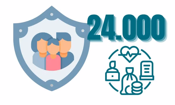 24.000 - là số người tham gia BHXH tự nguyện trên địa bàn tỉnh 6 tháng năm 2023